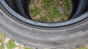 2x letní pneu 215/20 r17 95W XL 7-8mm - 2