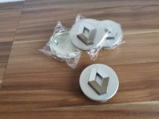 středové krytky Renault 60mm cerne nebo stříbrné pokličky - 2