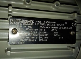 Elektromotor siemens Č10 - 2