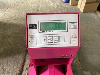 Paletovy vozik s vahou- K-PZ 1500kg - 2