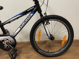 Dětské kolo Specialized Hotrock 20” Single Speed černomodré - 2