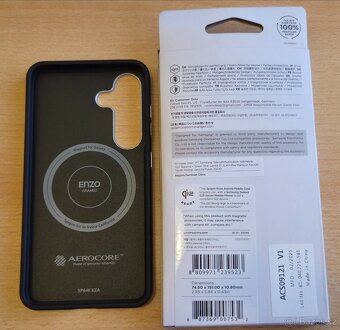 Galaxy S25 Aramid magsafe kryt Spigen Enzo - 2