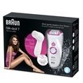EPILÁTOR BRAUN Silk-épil7 Wet&Dry stříbrný se světýlkem NOVÝ - 2