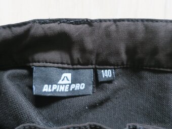 Softshellové kalhoty zn. Alpine Pro vel. 140 - 2