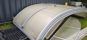 Zastřešení bazénu 8,26 x 4,16 m - 2