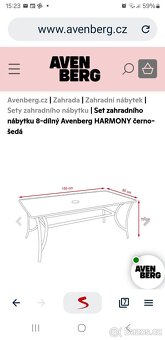 Zahraní stůl+ slunečník - 2