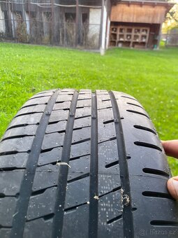Prodám alu kola BORBET s letními pneu 225/40 R18 - 2
