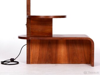 Ořechová funkcionalistická lampa , nová elektroinstalace. - 2