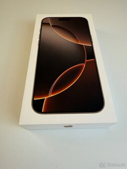 Apple iPhone 16 Pro Max, 256GB / Pouštní titan - (Nový) - 2
