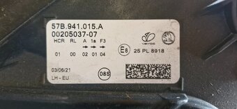 Leve predni svetlo skoda kodiaq 57b94015a - 2