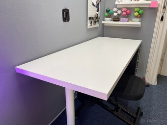 Deska stolu Ikea LAGKAPTEN 140x60 cm - bílá - 2