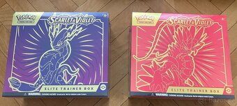 Pokemon ETB boxy, nové, cena od 1 kusu - 2