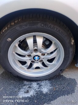 ALU kola na BMW 5x120 R16", pneu M+S - 2