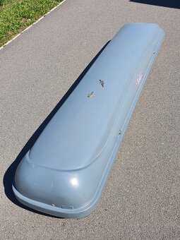 HAPRO kvalitní VELKÝ střešní box – rakev 4 klíče - 2