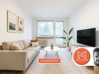 Pronájem bytu 2+kk v osobním vlastnictví 44 m², Bílina - 2