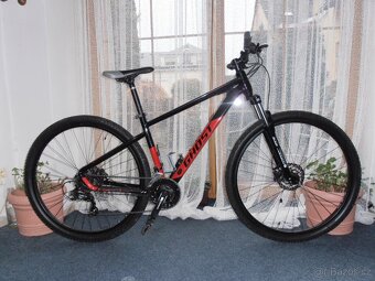 Horské kolo Ghost Kato 29 ALU Black/Riot Red M - 2