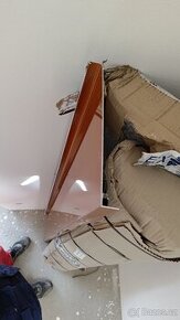 Venkovní hliníkový parapet 183cm - 2