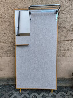 Retro předsíňová stěna, věšák - Brusel 60. léta - 2