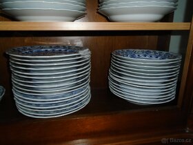 Cibulák Dubí talíř staré modré značení. - 2