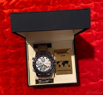 Hodinky Martyn Line Analog + Digital – ocelový tah - 2