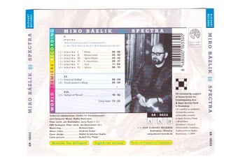 CD Miro Bázlik -Spectra - 2