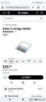 Göldo kobylka na Telecaster s humbuckerem - 2