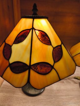 Stolní lampy styl Tiffany - 2