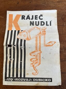 Retro kráječ nudlí - 2