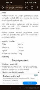 Přebalovací pult / komoda Ikea Stuva +podložka zdarma - 2
