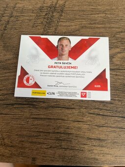 Petr Ševčík sběratelská karta - 2