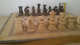 prodám šachy dřevo - 2