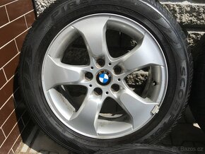 Prodám OBUTÁ LETNÍ ALU LITÁ KOLA ORIGINÁL BMW3.8J17 EH2 - 2