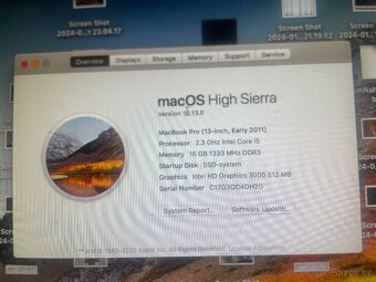 MacBook Pro 13" (Early 2011) – na náhradní díly - 2