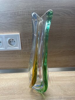 Váza z hutního skla "Rhapsody" F. Zemek 30 Cm - 2