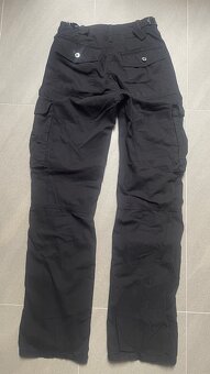 Černé Cargo Straight kalhoty zn. Bershka, vel. 32 - 2