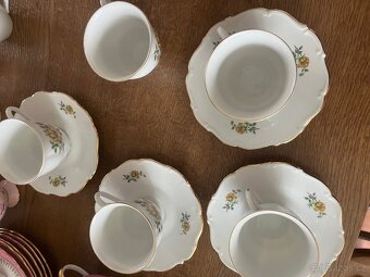 Porcelánová nekompletní sada Dubí – Czechoslovakia - 2