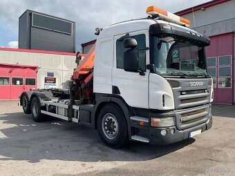 Scania P400 6x2 nosič kontejneru s hydraulickou rukou - 2
