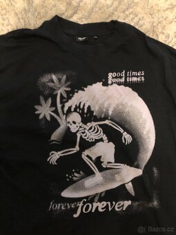 Pánské tričko Cropp surf lebka XL - 2