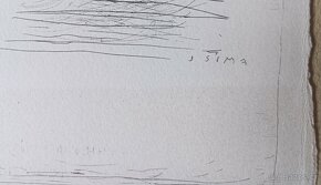 Šíma Josef - Sima Joseph - originální lept - 1967 - 2