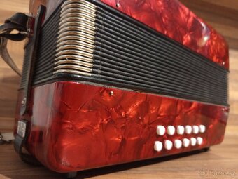 Heligonka (harmonika,akordeon) Weltmeister G-C-F - 2