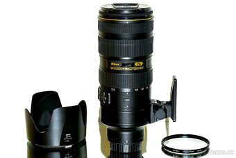 Nikon AF-S 70-200mm f/2,8G ED VRII + UV filtr TOP STAV - 2