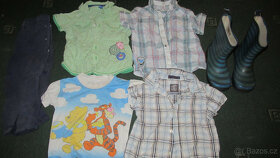 Balík pro kluka 16 kusů velikost 98-104 10 kusů + gumáky 30 - 2
