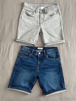Džínové kraťasy vel.146 - 2