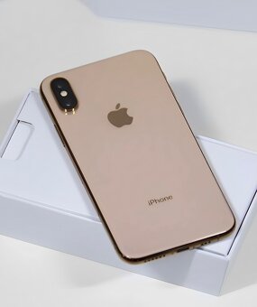 iPhone Xs Gold BATERIE 100% TOP - 2
