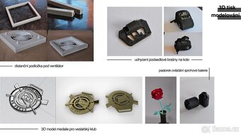 3D tisk, modelování - 2