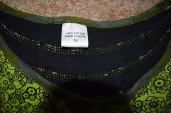 Boho bavlněné šaty, šatičky M/38 Nepál - 2