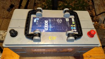 Autobaterie EXIDE Power Pro 120Ah - 870A - 2