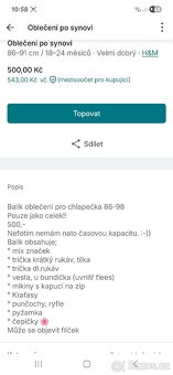 Oblečení pro chlapečka - 2