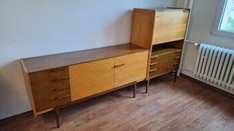 Obývací retro stěna František Mezulánik - 2