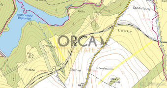 Zemědělské pozemky Pitín, 12593 m2 - 2